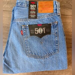 Levi's Straight Fit 501 Blue Jeans 31x30